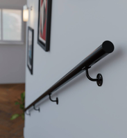 Rampe en acier inoxydable de qualité supérieure pour balcons et escaliers, système de balustrade en verre moderne, durable et élégant
