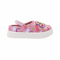 Chaussures décontractées à lacets pour enfants avec patch 3D mignon, dessus en PU durable, doublure en maille respirante, semelle extérieure en PVC antidérapante, chaussures d'école pour enfants