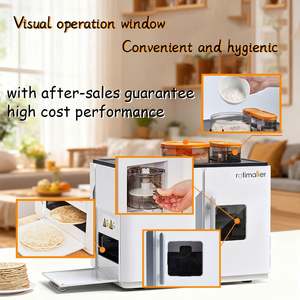 Machine à Tortillas Électrique Entièrement Automatique en Plastique, <span class=keywords><strong>Robot</strong></span> Culinaire Magique pour la Préparation de Roti, Chapati, Ata, Rotti - Product Image 5