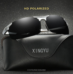 Lunettes de soleil Teenyoun surdimensionnées, dernières tendances 2024, noires, vintage, luxueuses, sportives, pour hommes, polarisées UV400, modèle 8177 - Product Image 3