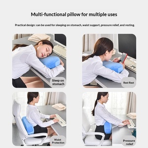 Almohada de Viaje Cervical Portátil Pequeña de Espuma Viscoelástica para la Oficina, la Siesta y el Almuerzo - Product Image 3