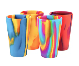 Bicchiere da shot in Silicone tazza d'acqua tazza da caffè riutilizzabile infrangibile tazza in Silicone per vino birra caffè - Product Image 6