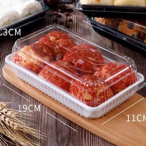 Boîtes d'emballage extra-larges pour gâteaux, pains et roulés suisses ; Boîtes pour fruits frais et shortbread ; Emballages blister jetables - Product Image 6