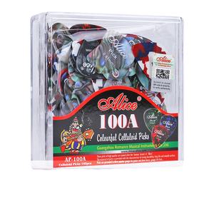 <span class=keywords><strong>Guitare</strong></span> électrique Alice 100A Pick Color Celluloid, avec boîte, 100 pièces, manchons <span class=keywords><strong>pour</strong></span> doigts, fabrication en Guangdong - Product Image 2