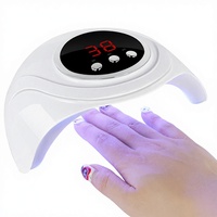 Nouvelle Lampe UV LED S4 72W à Induction Intelligente Alimentée par USB pour Salon de Manucure, Machine de Polymérisation Automatique à Double Source