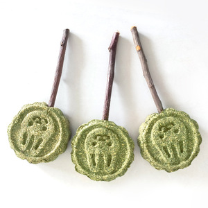 Friandises sèches pour lapins, hamsters, cochons d'Inde, Totoro, en forme de pétale, de paille, de <span class=keywords><strong>sucette</strong></span>, de branche de pomme, de gâteau - Product Image 3