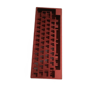 Ensemble de touches de clavier mécanique personnalisées en acier inoxydable usiné CNC de haute qualité à bas prix avec électroérosion à fil pour le gaming