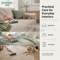 Sikat Rol Manual Penghilang Bulu Hewan Peliharaan yang Dapat Digunakan Kembali, Bahan ABS TPR, untuk Pakaian, Pelapis, Tempat Tidur, Sofa, Karpet, untuk Anjing & Kucing