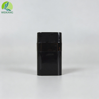Stick de blush rotatif portable avec poils fins et applicateur de poudre, estampé or par sérigraphie, en matériau épais