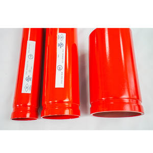 Tubería <span class=keywords><strong>de</strong></span> Acero Soldada para Extinción <span class=keywords><strong>de</strong></span> Incendios, Rosca en Extremo, 2 Pulgadas, Epoxi Rojo, ASTM A795 SCH 40, Cédula 10 - Product Image 3