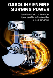 Pequeño Motor Manual <span class=keywords><strong>de</strong></span> Gasolina &amp;   Compactador Vibratorio <span class=keywords><strong>de</strong></span> Base Diésel para Compactación por Impacto <span class=keywords><strong>de</strong></span> Suelos para Uso en Ingeniería - Product Image 3