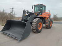 TOP-Marke Hochwertiger Neuer DL563 Radlader 5 Tonnen 162KW Motor für Erdarbeiten und Steinlagerarbeiten zu Günstigen Preisen