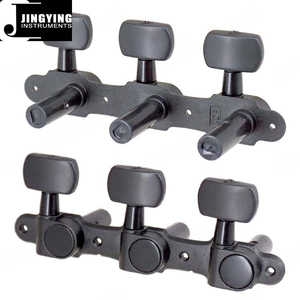 Jingying 2025 Nhà Máy Bán Buôn Closed-Type Guitar Máy Đầu A3 Thép Tấm + Hình Chữ Nhật Màu Đen PEG Đàn Guitar Cổ Điển Điều Chỉnh PEG - Product Image 3