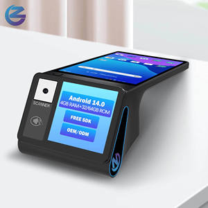 Terminal TPV Portátil Android 14.0 <span class=keywords><strong>de</strong></span> Pantalla Dual <span class=keywords><strong>de</strong></span> 8 Pulgadas con 3/4GB+16/32GB, Impresora <span class=keywords><strong>de</strong></span> 58/80mm, NFC y Caja Registradora Z108 - Product Image 1