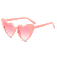 Lunettes de soleil vintage en forme de cœur pour femmes, très tendance, confortables et élégantes, idéales pour les fêtes et les activités de plein air, personnalisables