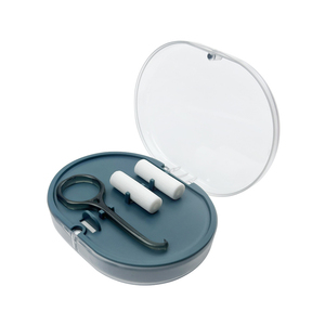Boîte dentaire en plastique de qualité alimentaire avec logo personnalisé pour cadeaux - Étui mince autoclavable pour aligneur et rétention avec fermeture magnétique portable pour prothèse dentaire - Product Image 1