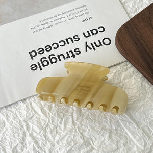 Pinza de Pelo de Acetato con Diseño de Leopardo de 8 cm, Estilo Coreano, de Alta Calidad, para Mujeres con Cabello Grueso, Accesorios para el Cabello - Product Image 6