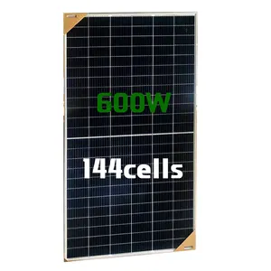 第1层全新到货550W 600W 650W 660W太阳能电池板中国电池板太阳能1000W单Perc太阳能电池板电价