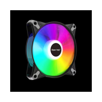 Ventilateurs de boîtier PC RGB silencieux en gros, 12 cm, 4 broches, ventilateur de refroidissement CPU 120 mm, refroidisseur d'air