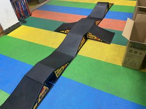 Produit en usine, accessoires de rampe de patinage en ligne, plate-forme ondulée, pente d'entraînement auxiliaire extrême - Product Image 5