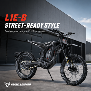 <span class=keywords><strong>Moto</strong></span> électrique tout-terrain homologuée UE 2026 Arctic Leopard XE L1E-B, batterie 74V 60Ah, puissance de pointe 4kW - Product Image 1