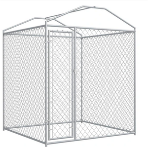 Jaula para perros al aire libre de alta resistencia, recinto clásico de hierro para mascotas, jaula de plástico para pájaros, caja transpirable para conejos - Product Image 5