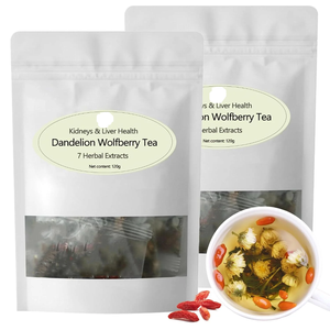 <span class=keywords><strong>Tarassaco</strong></span> Wolfberry tè biologico a base di erbe 120g di foglie sciolte supporto dimagrante fresco sfuso confezionato in scatole sacchetti tazze bustine - Product Image 2