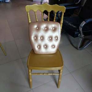 Chivari Sillas de boda para novia y novio Silla <span class=keywords><strong>Charivari</strong></span> de hierro/Silla apilable Chavari/Silla de boda al por mayor - Product Image 1