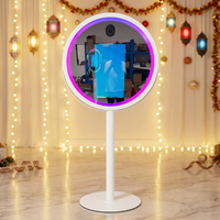 Miroir photo numérique en promotion avec écran tactile, caméra et imprimante pour mariages
