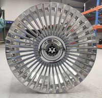 Jantes de luxe haut de gamme Viaol Multi Spoke, roues forgées chromées, jantes flottantes, compatibles avec Range Rover / Range Rover Sport / Velar