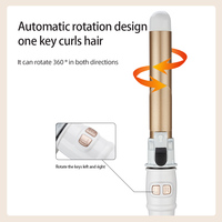 Professionnel automatique bigoudi outil de coiffure fil Rotation céramique ionique LCD cheveux ondulation fer à friser 360 degrés rotatif