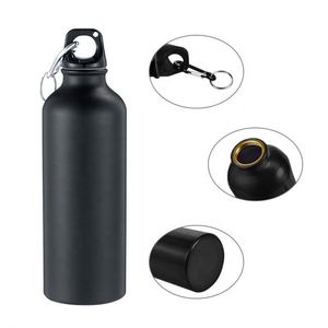Bouteilles d'eau sportives en aluminium personnalisées avec logo promotionnel 400 ml/500 ml/600 ml/750 ml avec mousquetons pour le cyclisme, nouveauté et cadeau d'entreprise - Product Image 4