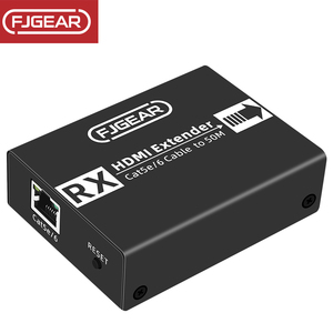 FJ-HEA50 FJGEAR 4K <span class=keywords><strong>HDMI</strong></span> Extender HD 50m <span class=keywords><strong>HDMI</strong></span> cáp đơn Extender <span class=keywords><strong>plug</strong></span> and play - Product Image 3