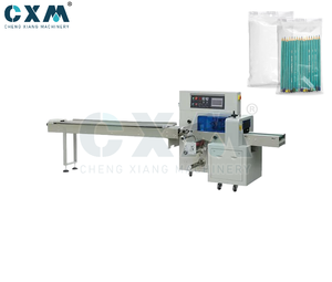 Machine d'emballage de flux de film plastique CX-250B pour les articles de bonbons et de petits paquets - Product Image 1