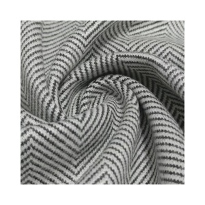 Vải Len Hot Bán Giá Rẻ Len Luộc Vải Len Mới Len Dệt Kim Đơn Phải Đối Mặt Với Vải Cho Nam Giới Phụ Nữ Áo Khoác Áo Khoác - Product Image 1