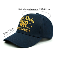 Casquettes de sport unisexes en coton à 5 panneaux, bord incurvé, couleur unie, logo brodé doré personnalisé, casquette de baseball OEM