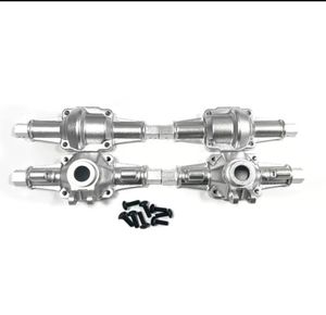 NTFHOBBY-carcasa de eje delantero y trasero para coche de control remoto, pieza de aleación de aluminio CNC, para <span class=keywords><strong>1</strong></span>/<span class=keywords><strong>24</strong></span> FMS <span class=keywords><strong>RC</strong></span> <span class=keywords><strong>Crawler</strong></span> - Product Image 4