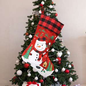 Modello di cartone animato creativo transfrontaliero calze di natale decorazioni per la casa di capodanno albero di natale appesa attrezzatura da gioco - Product Image 5