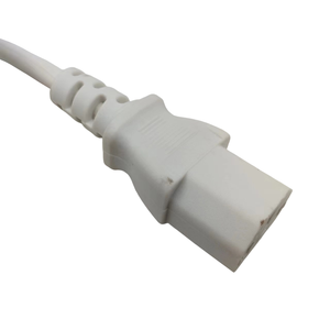 สายไฟต่อพ่วงปลั๊กบราซิล 3 ขา แบบ IEC C13, 10A 250V H05Z1Z1-F 3 แกน 1.0 มม.² สายต่อพ่วงไฟฟ้าแบบปลอดควัน ปราศจากฮาโลเจน สำหรับพีซี - Product Image 5