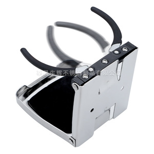 Shining Folding Cup Holder Stainless Steel Boat Marine Accessory Retractable For <b>Yachts</b> Fishing Boats Rv - Product Image 3