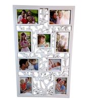 Cadre photo familial en plastique multi-formes (cœur, ovale) pour bureau ou mur, idéal comme cadeau – Fournisseur direct usine