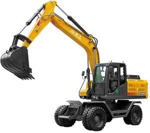 Excavadora de Ruedas JG150S de 13.5 Toneladas, Máquina de Movimiento de Tierras de Uso Pesado con Rompedor de Tuberías, Gran Venta en el Sudeste Asiático - Product Image 4