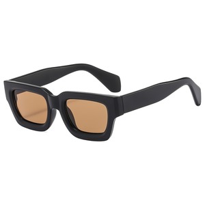 2025 nuovi occhiali da sole di lusso con tonalità UV400 Logo personalizzato piccola cornice quadrata blu grigio rosso stile Hip Hop di alta classe di marca - Product Image 3