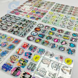 Etiquetas Personalizadas de PET Impermeables con Diseño de Dibujos Animados, Impresión UV, Logotipo Personalizado, Autoadhesivas, Troqueladas, Hoja de Pegatinas DTF - Product Image 2