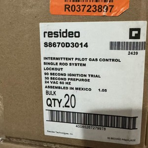 Controlador de Encendido S8670D3014 para Calderas en Plantas de Manufactura y Restaurantes, Origen EE. UU. - Product Image 3