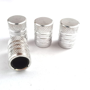 Aluminum Alloy Valve <b>Cap</b> 17mm American Style Tubeless Car Tire <b>Dust</b> Cover With Plastic Protection - Product Image 3