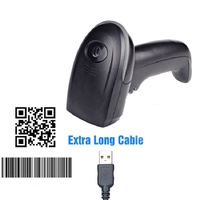 MJ2290 Lector de Códigos de Barras 2D con Cable USB, Lector de Códigos QR 1D, Portátil, Rápido, con Sensor Automático, Venta Directa de Fábrica