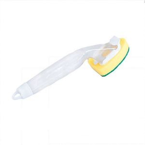 Dish Washing <b>Sponge</b> <b>Handle</b> Dish Wand Refill Pack Kitchen <b>Sponge</b> Eco-Friendly Steel <b>Handle</b> Non Scratch Sink Scrubber Soap - Product Image 3