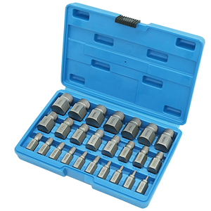 <span class=keywords><strong>Behappy</strong></span> Nouveauté : Ensemble de 25 outils à main pour démonter les boulons et écrous à percussion - Product Image 1