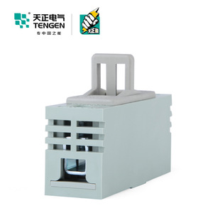 Porte-fusible Tengen Rt14-20 20A 400V avec base en plastique et capuchon cylindrique, fusible 1P basse pression - Product Image 3